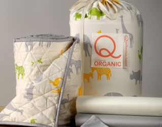 Organic crib bedding for the wild at heart