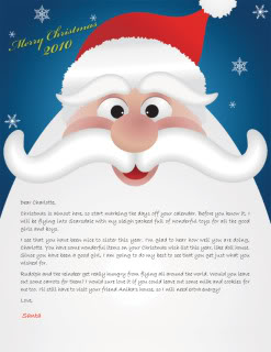 Free letters from Santa that are more about giving than receiving