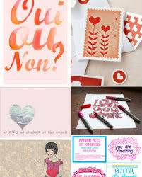 Lovely printables for Valentine’s Day