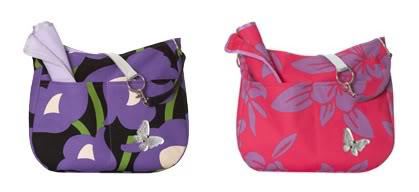Designer diaper bags get a floral pick-me-up