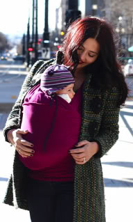 A baby carrier that might be the next best thing to your womb
