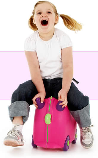 Trunki gives a whole new meaning to dragging kids through the airport.