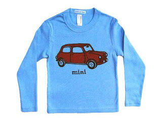 The Mini Cooper – Now coming to a toddler tee near you.