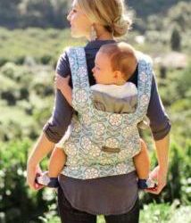 Ergo and Petunia Pickle Bottom make babywearing oh so pretty