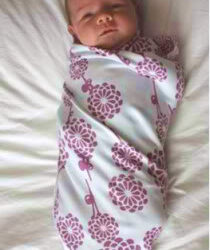 Baby blankets that you can drool on too.