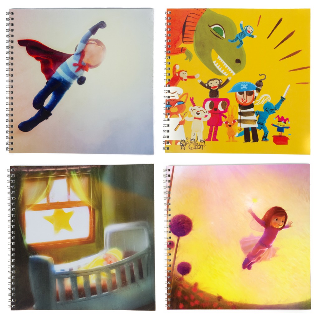 Personalized notebooks for your superkid at a super amazing price