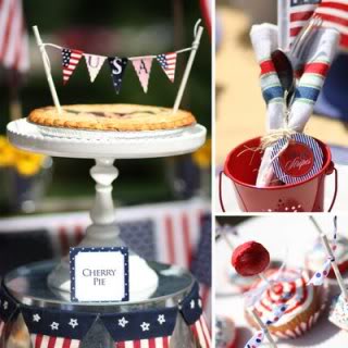 Patriotic printables for your summer picnic