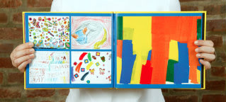 Preserving kids’ artwork has never been so pretty (or organized)