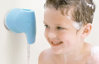 Safer bathtime for babies thanks to the help of a blue elephant