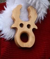 Baby’s First Christmas Gift – Ringo the red nosed teething reindeer