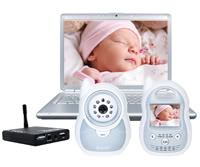 Sassy Web Watch iC: A video baby monitor for the truly obsessed.