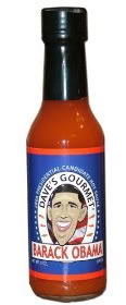 Dave’s Presidential Hot Sauces – Promoting your democratic right to spice up  your bloody mary with your candidate of choice