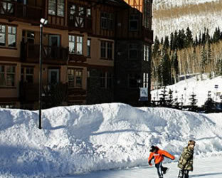 Planning a family ski vacation. With the actual vacation part.