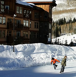 Planning a family ski vacation. With the actual vacation part.