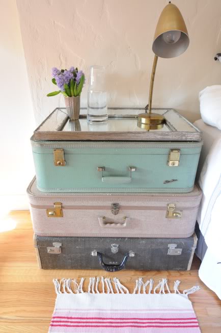 Vintage suitcases that need never travel again