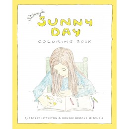 A coloring book as lovely as the little girl behind it