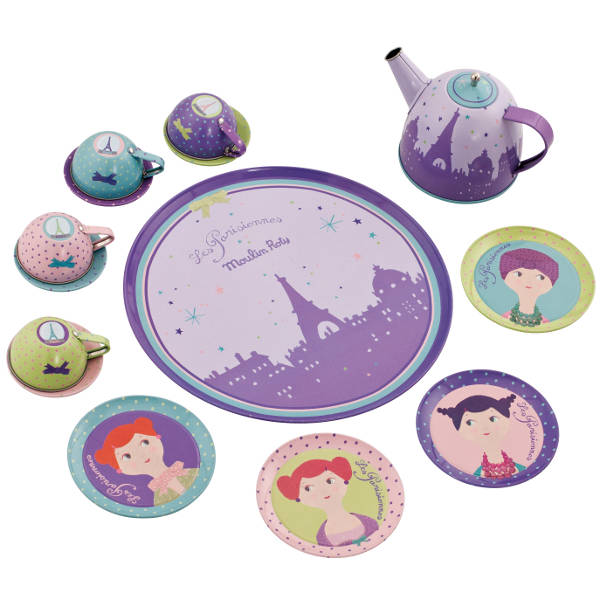 A Paris-pretty tea set guaranteed to be loved. Even if the macarons are pretend.