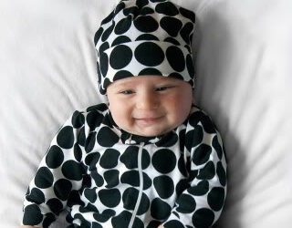 Cute clothes patterned to catch your baby’s eye