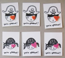 DIY Printable Pirate Valentines for Kids — Thrifty Mommas Tips