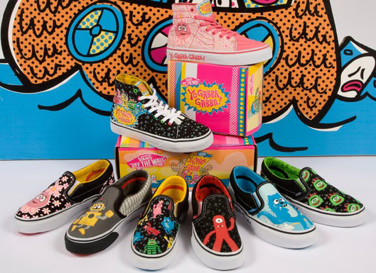 Now Yo Gabba Gabba will have to do an episode on not rubbing it in when your shoes are cooler than everyone else’s.
