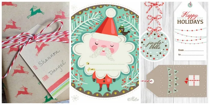 Free Printable Gift Tags and Wrap on Cool Mom Picks