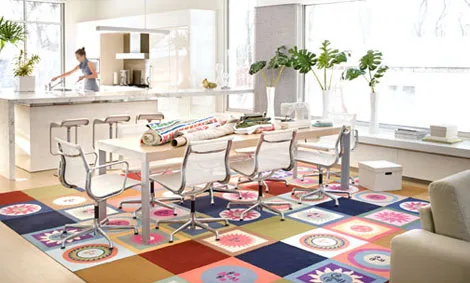 Alexander Girard Flor Tiles | Cool Mom Picks