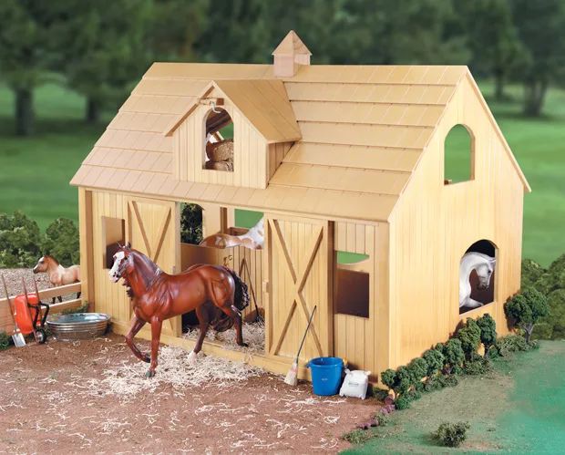 Breyer Wood Horse Barn | Cool Mom PIcks