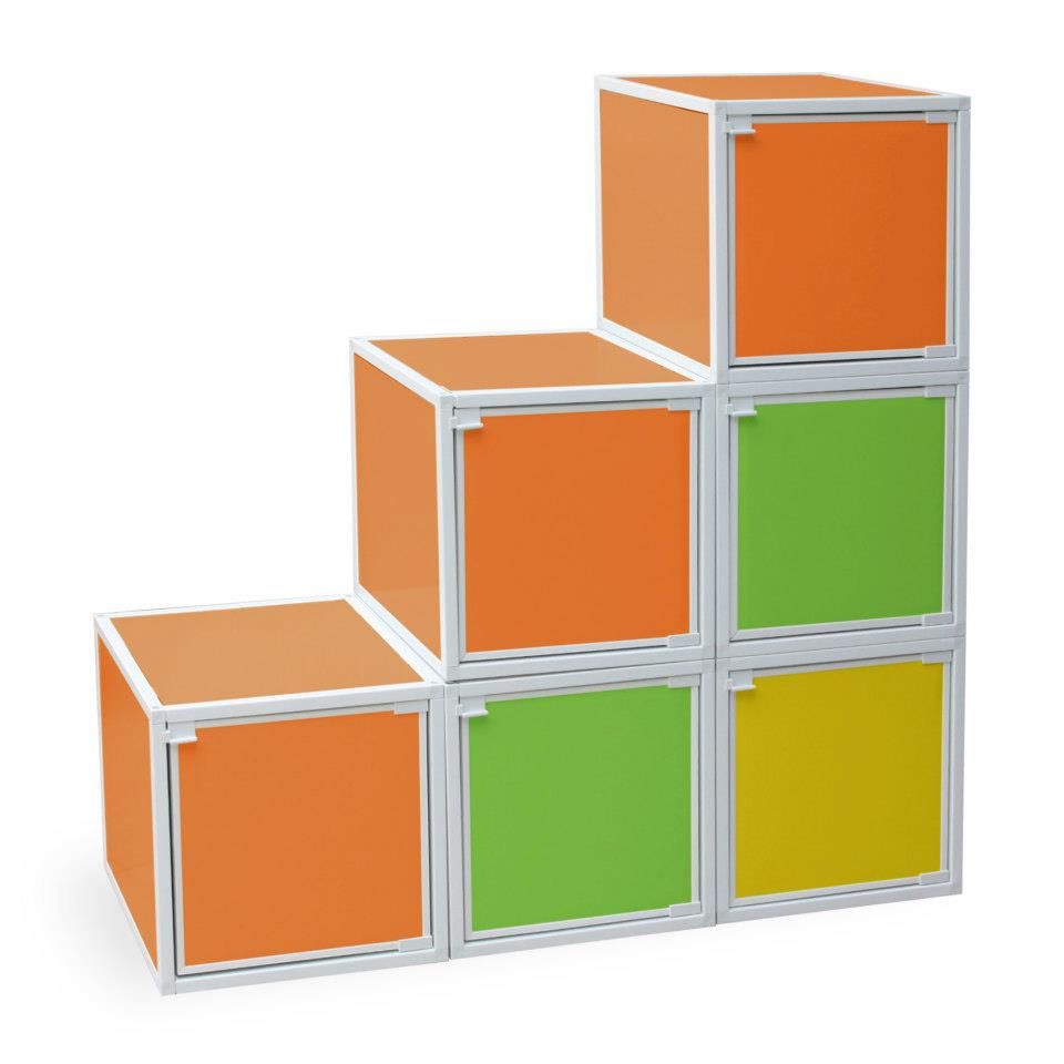 Colorful storage cubes for kids | Cool Mom Picks