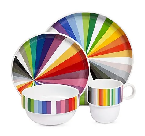 Vibrant Novogratz stoneware dinnerware | Cool Mom Picks