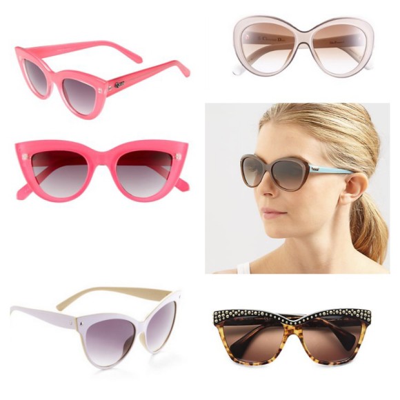 Hot heart-shaped sunglasses and cat eyes for spring - Cool Mom Picks
