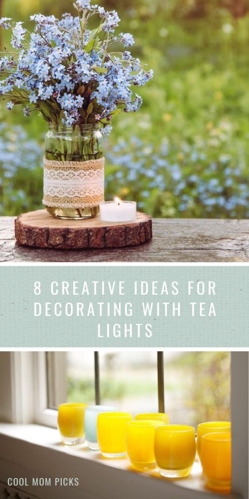 8 creative ideas for decorating with tea lights, indoors and out