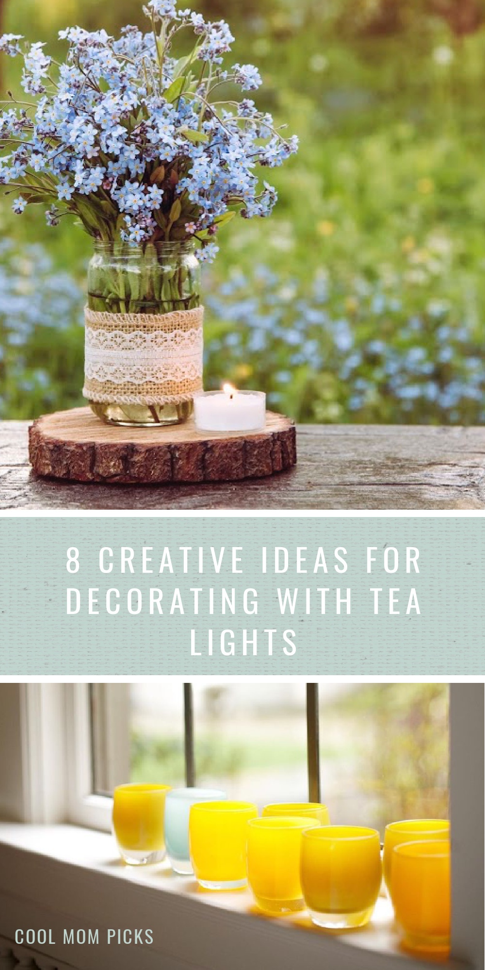 How to decorate with tea lights Cool Mom Picks