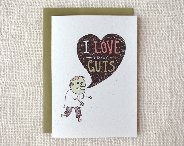 Irreverent (and irresistible) Valentine’s Day cards for you non-mushy types.