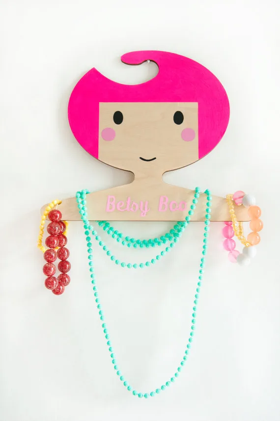 RedHandGang personalized wooden hangers | Cool Mom Picks