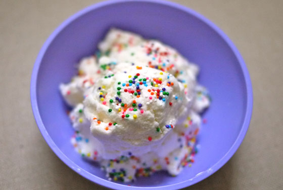 How to make snow ice cream (hint: use the freshest, whitest stuff)