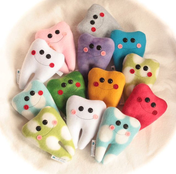 Tiny personalized tooth fairy pillows from Hannalah | Cool Mom Picks