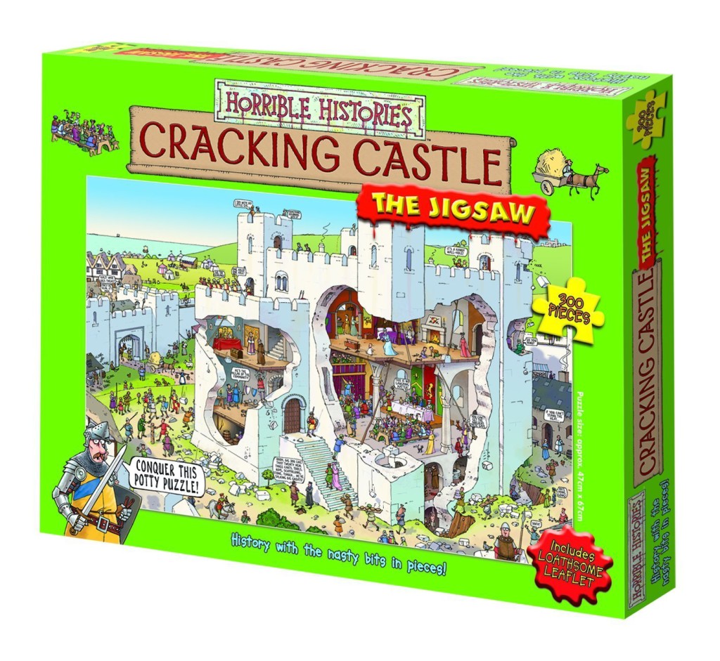 Horrible Histories puzzle - Cracking Castle | Cool Mom Picks
