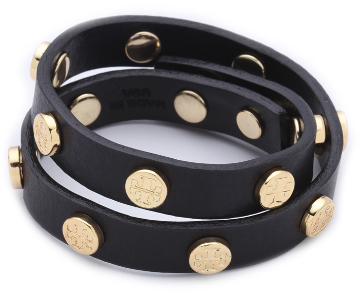 Leather Wrap Bracelet - Tori Burch | Cool Mom Picks