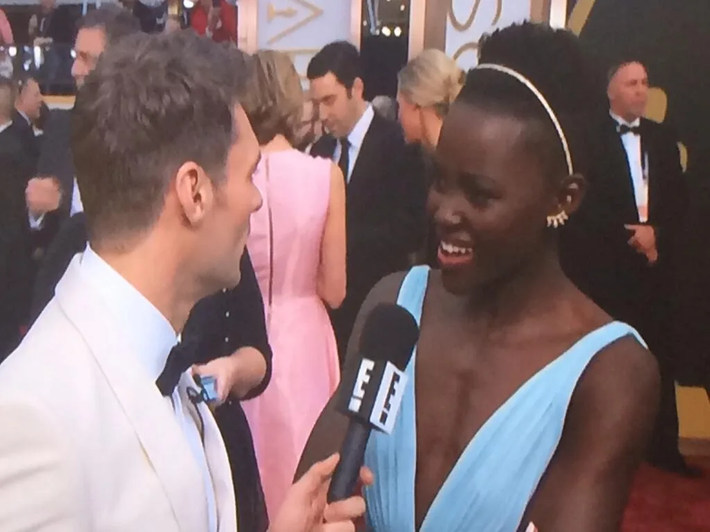 Lupita Nyong'o Headband Oscars 2014 Red Carpet | Cool Mom Picks