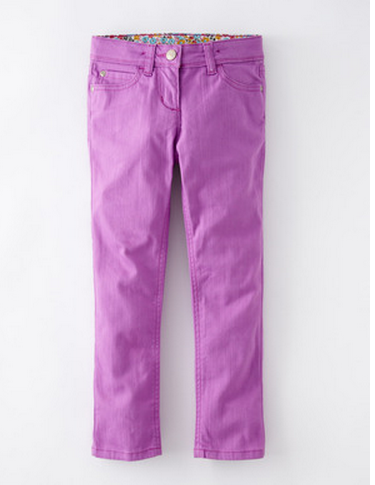 Pantone Orchid: Twill girls' jeans at Boden | Cool Mom Picks