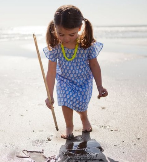 Spring clothing for kids: Cap Sleeve Dress by Rikshaw Design | Cool Mom Picks