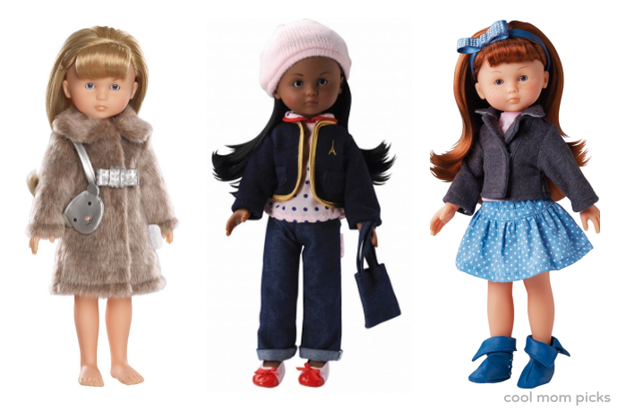 Corolle Les Cheries dolls: The best dolls for 5 year olds who are more interested in berets than burping.