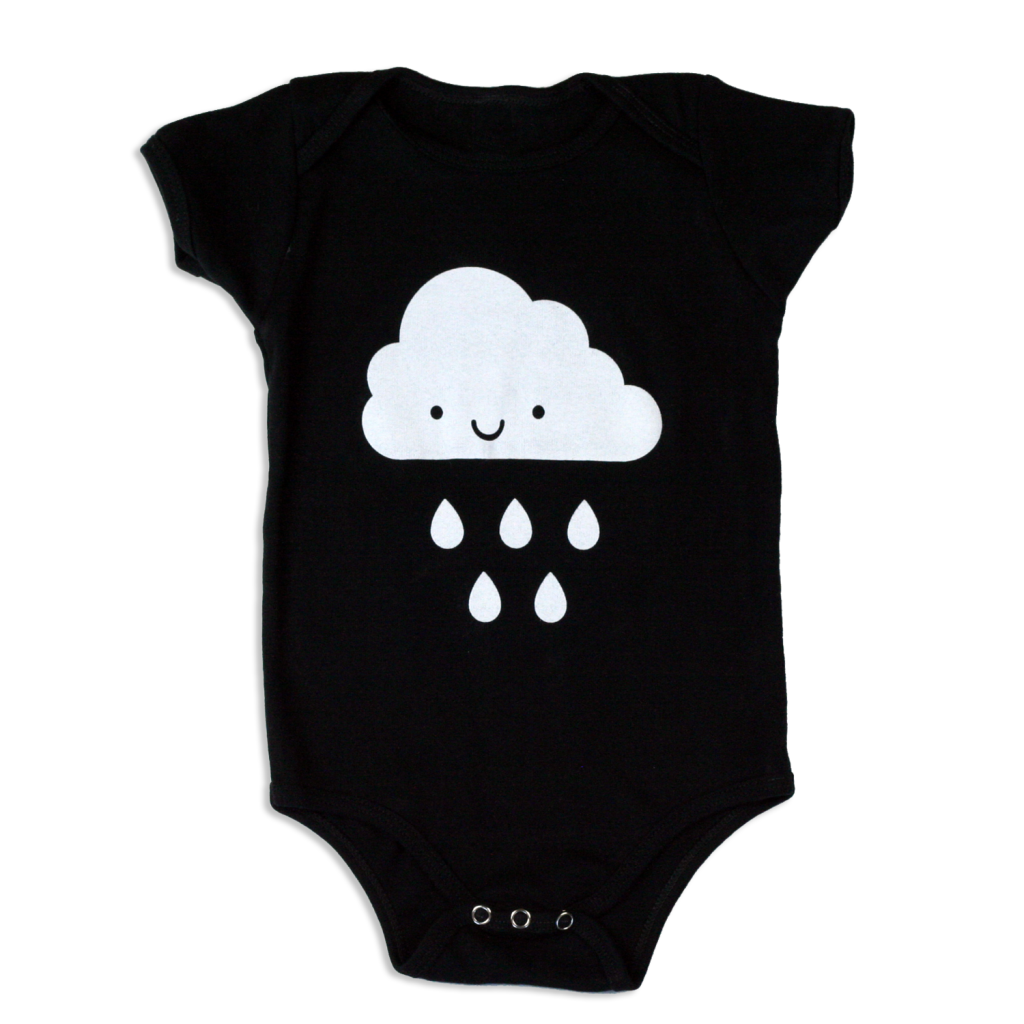 Kawaii happy cloud baby onesie - Whistle and Flute