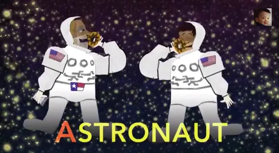 A clever alphabet video for toddlers that you’ll like watching too.