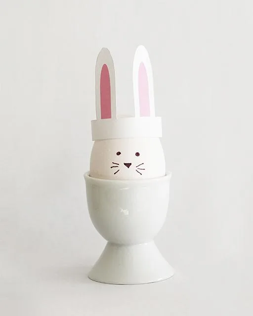 Free Easter Egg bunny printable from Sweet Paul | Cool Mom Picks