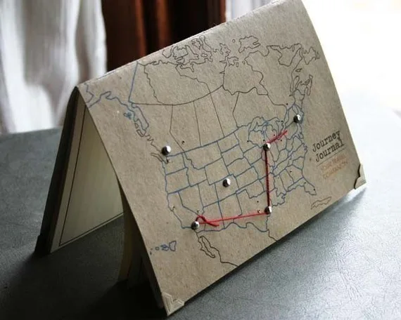 Kids Travel Journal via Cracked Designs
