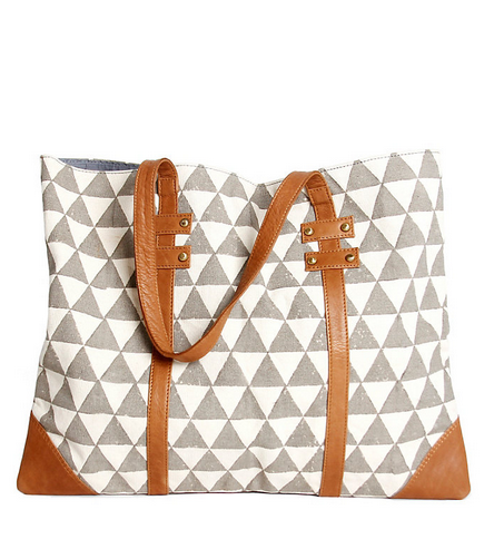 Pyramid Tote by Rising Tides Fair Trade on Given Goods Co