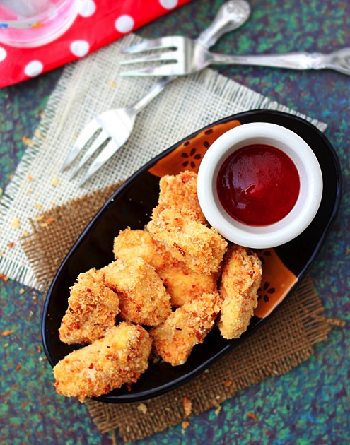 Healthy Baked Chicken Nuggets recipe at Rasa Malaysia | Cool Mom Picks