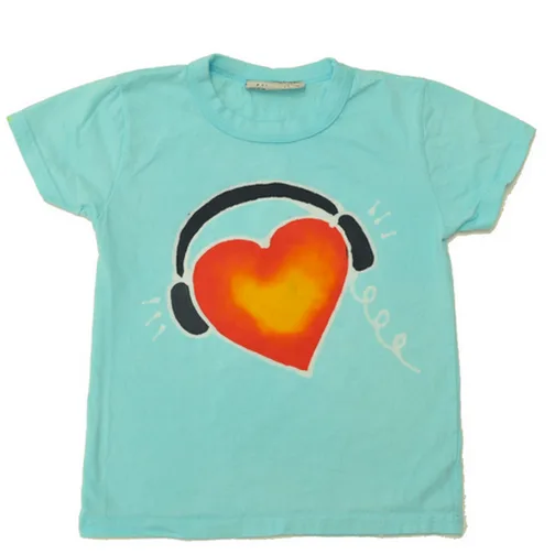 hiho batiik kids heart dj shirt on cool mom picks