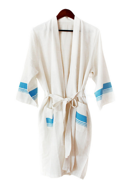 Gifts that give back: Kara Weaves bathrobe at Given Goods